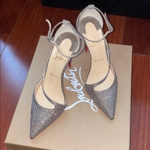 ✨ 👠 Fliketta Glitter Heels Christian Louboutin ❤️